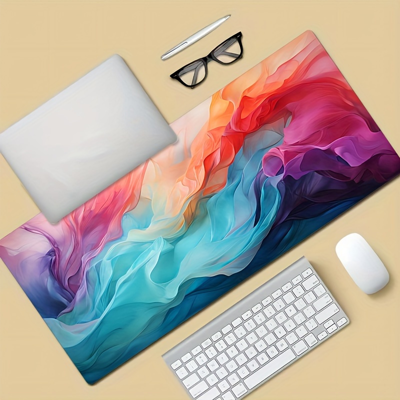 Büyük Soyut Renkli Mouse Pad T - Office Tech Desk incelemesi ve fiyatı