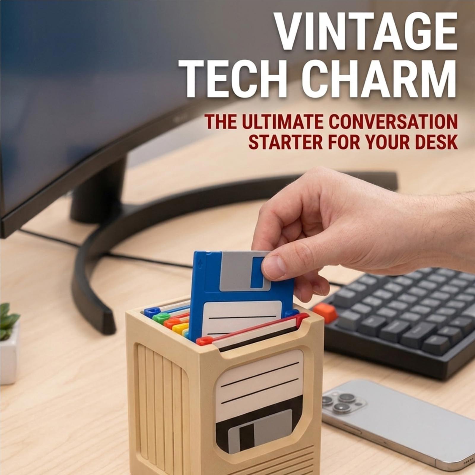 Retro Teknoloji Bardak Altlığı - Office Tech Desk incelemesi ve fiyatı